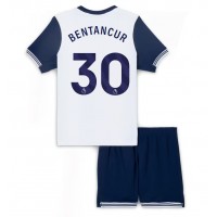 Camiseta Tottenham Hotspur Rodrigo Bentancur #30 Primera Equipación para niños 2024-25 manga corta (+ pantalones cortos)